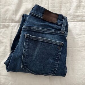 Madewell 9” Mid Rise skinny Jeans